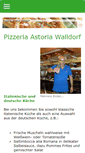 Mobile Screenshot of pizzeria-astoria-walldorf.de